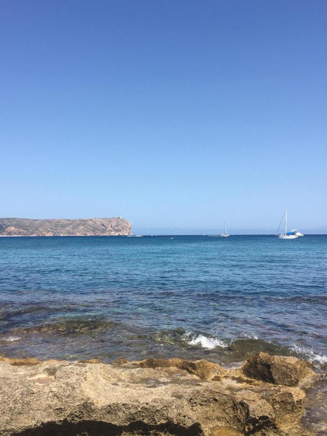 ACOGEDOR Y PRECIOSO ÁTICO EN JAVEA Primera línea playa Exterior foto
