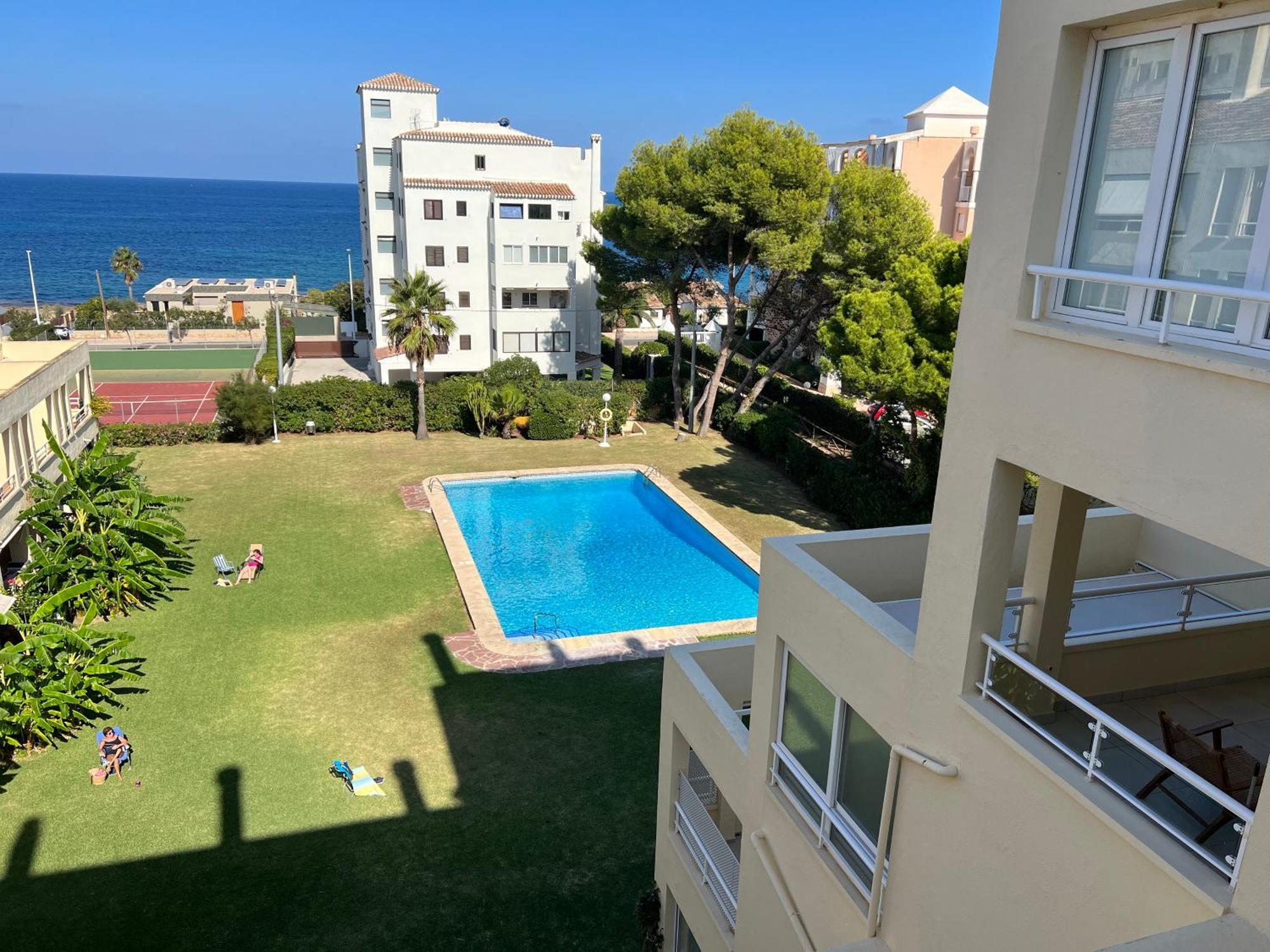 ACOGEDOR Y PRECIOSO ÁTICO EN JAVEA Primera línea playa Exterior foto