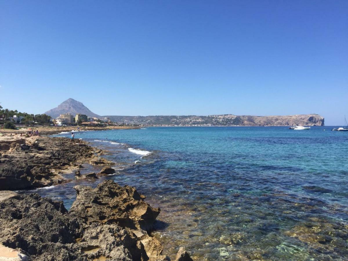 ACOGEDOR Y PRECIOSO ÁTICO EN JAVEA Primera línea playa Exterior foto